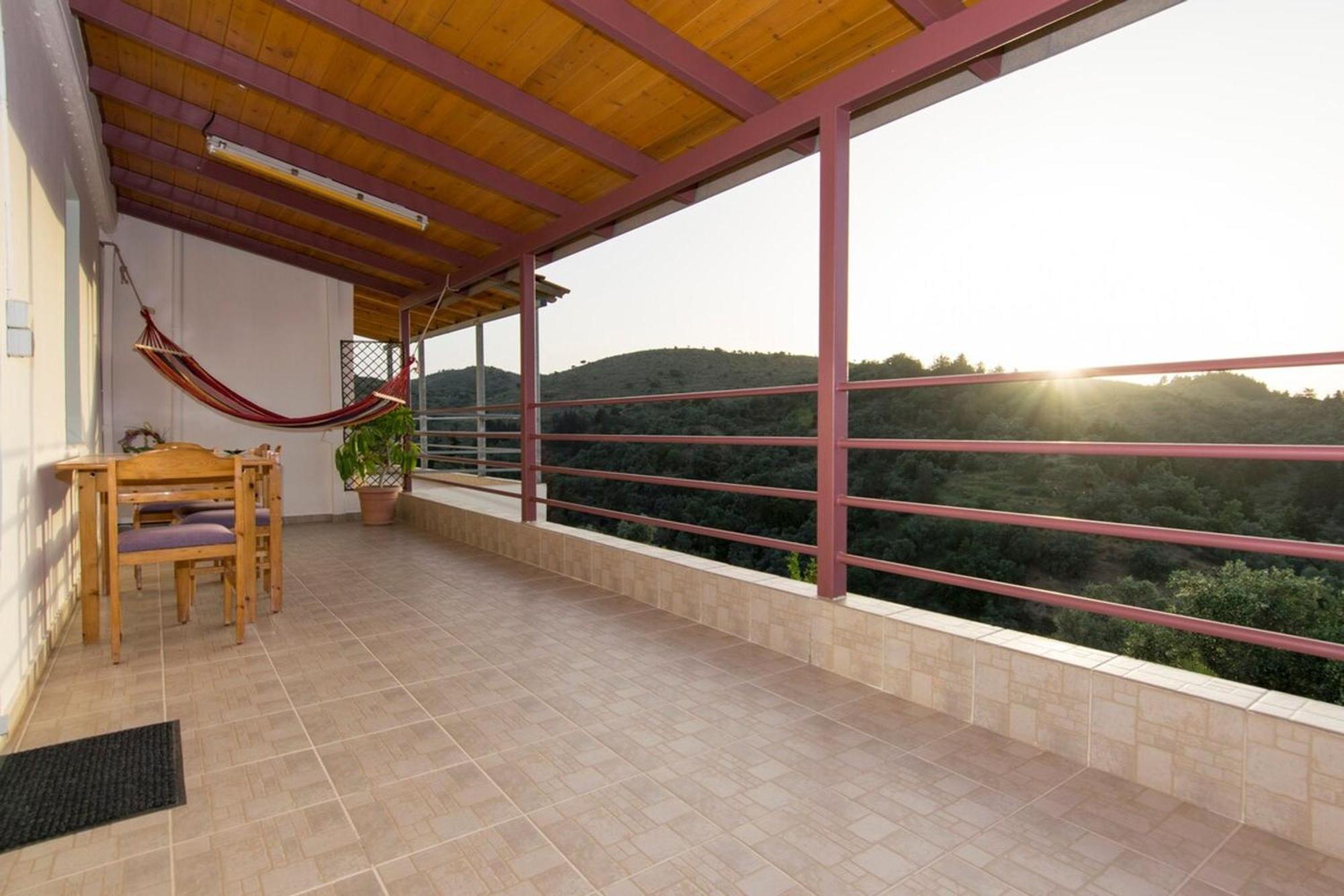 Aoria Traditional House With Stuning Mountain View Loulos Kültér fotó