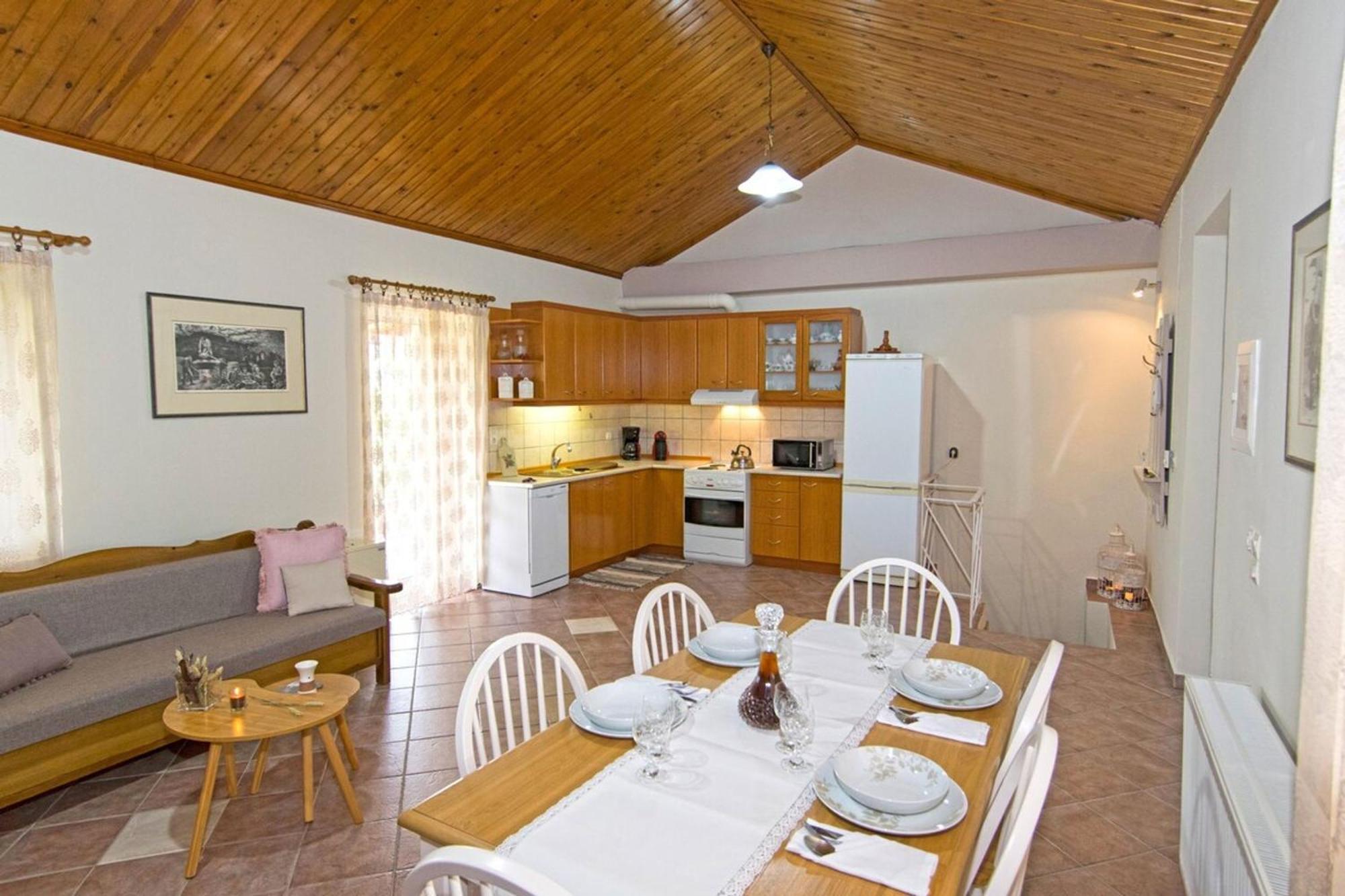 Aoria Traditional House With Stuning Mountain View Loulos Kültér fotó